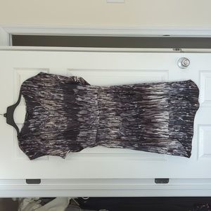 Express high/low silk-like dress